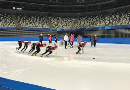 你知道吗?中国短道速滑队的平昌之路,从上海启程