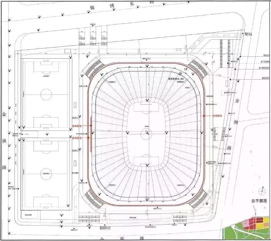 【金之快讯】金桥足球场设计方案获批!将于今年上半年开工