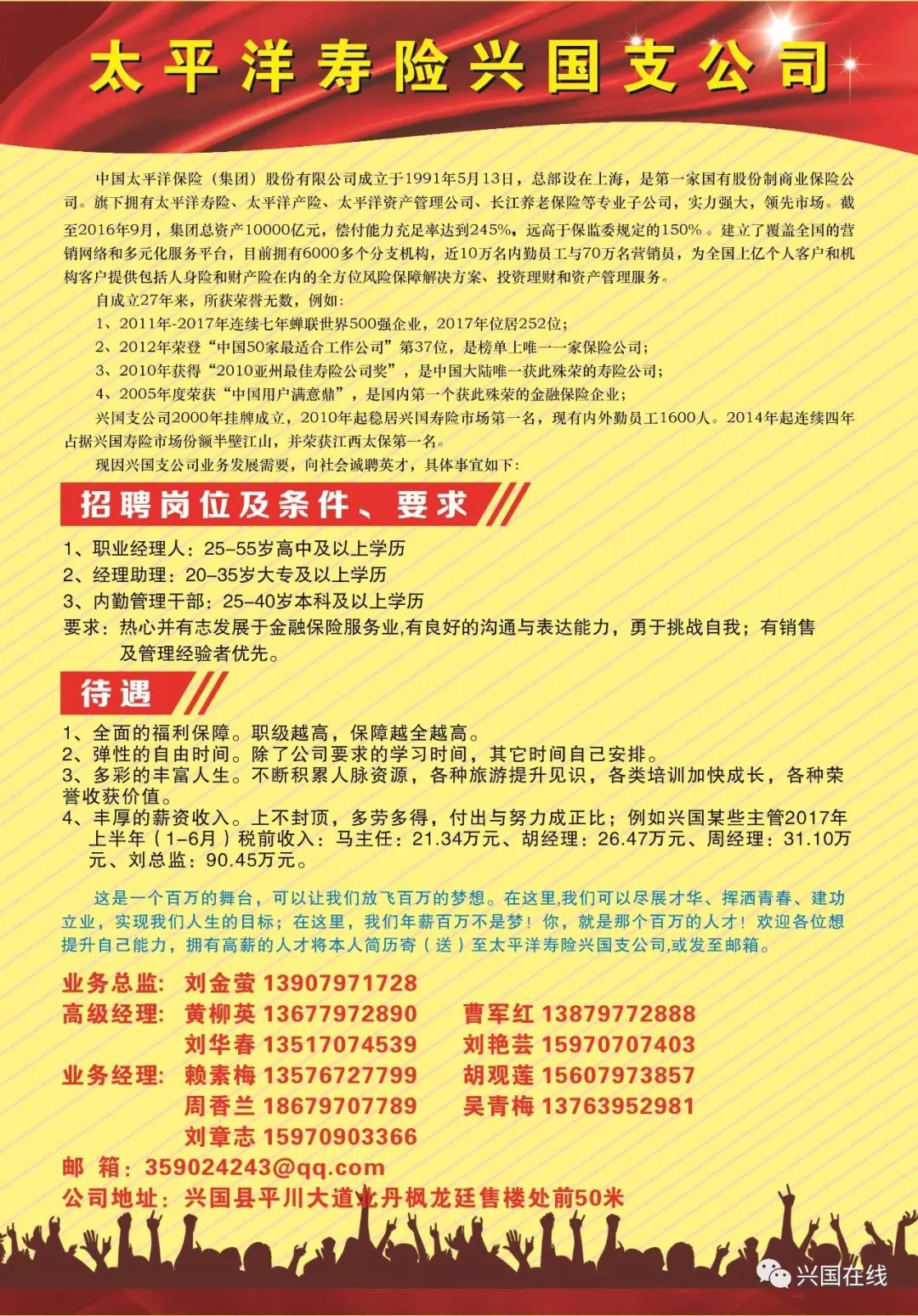 兴国招聘_兴国县招聘公告 2019年6月(2)