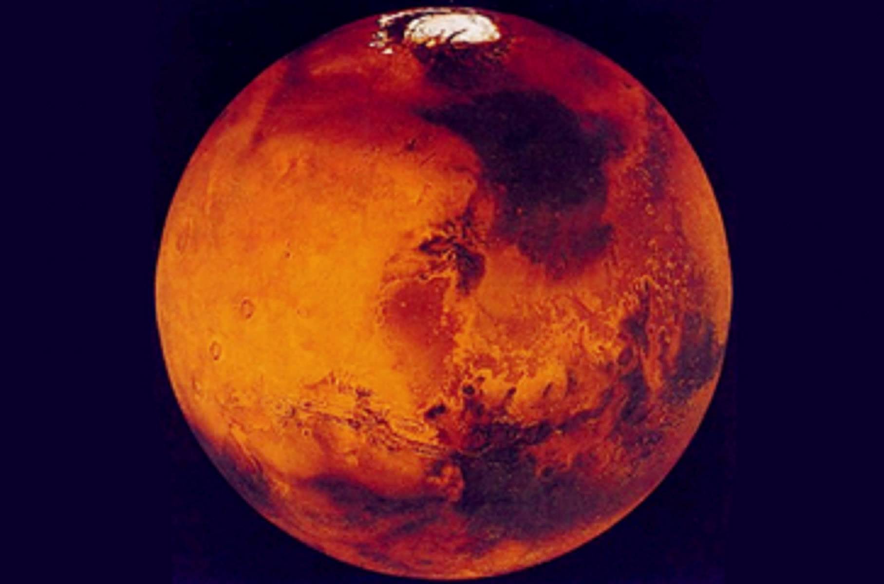 幻想火星表面手绘创意科技背景图片素材-编号32691008-图行天下