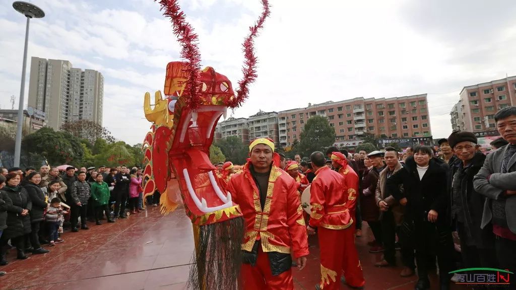 【民俗闹春】秀山花灯广场跳花灯舞龙灯