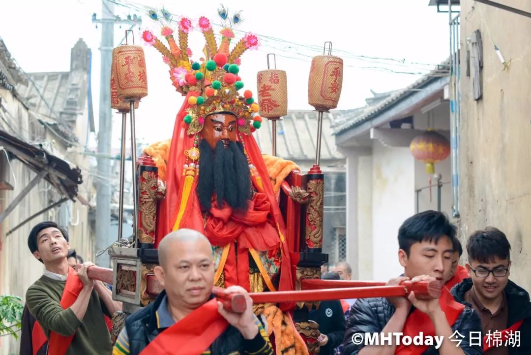 棉湖民俗 | 正月初十方厝寨游神活动,祈求介公爷佑民