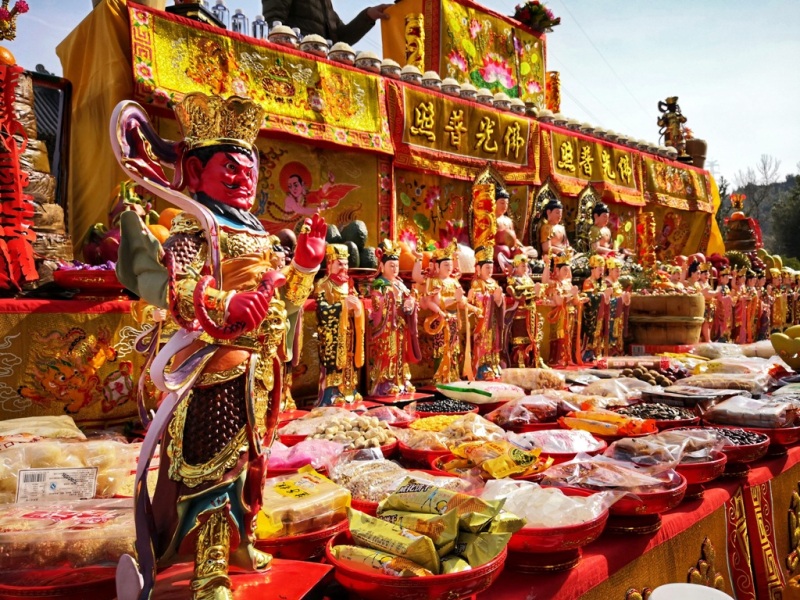 福建连江宝林禅寺2018年祈福斋天活动圆满