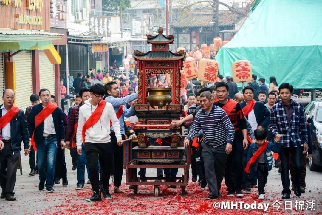 棉湖民俗 | 正月初十方厝寨游神活动,祈求介公爷佑民