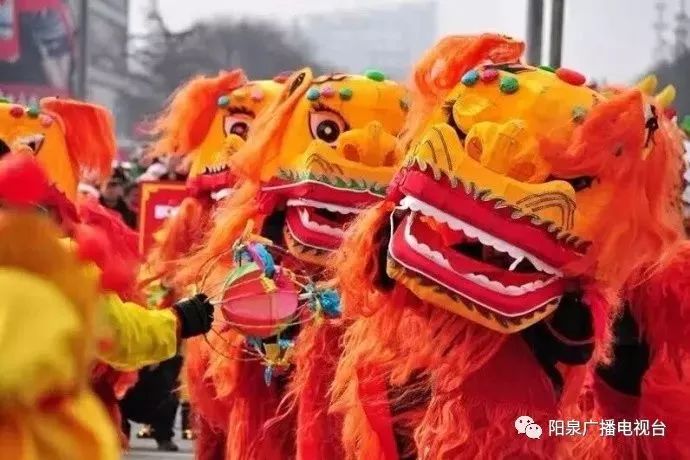 打铁火跑马排龙灯舞跑马陵道阳泉传统民俗大戏即将上演