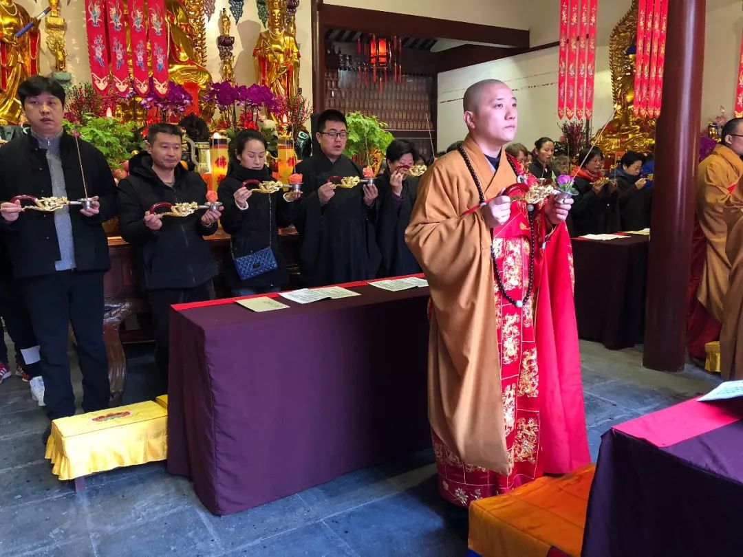 正月初九丨帝释天圣诞,南京高座寺启建供佛斋天祈福法