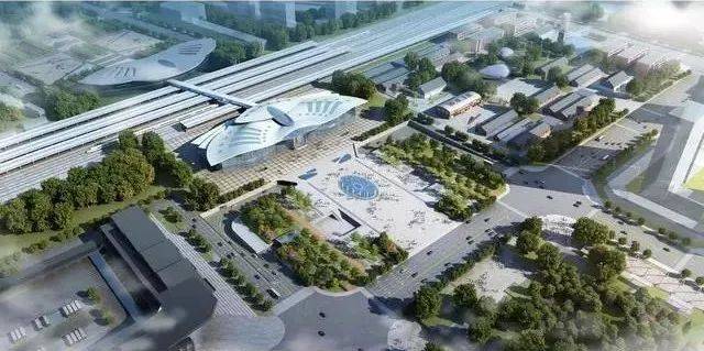 2018年,潍坊中心城区发展规划跃然纸上,继续推进火车站站南广场项目