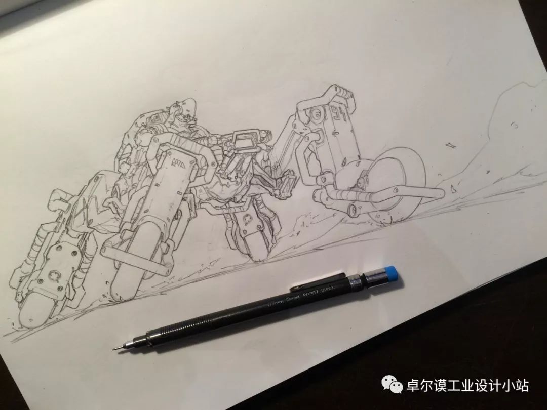 机器人手绘:从草图到原画