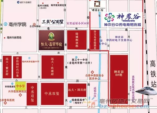 重磅丨亳州南部新区将再添一所中小学 2018-009控规调整