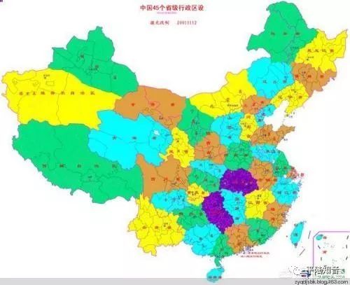 规定:第三十条 中华人民共和国的行政区域划分如下: (1)全国分为省