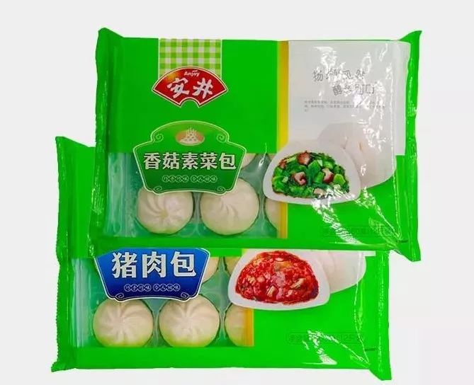 安井猪肉包 香菇素菜包05原价:￥38￥29.