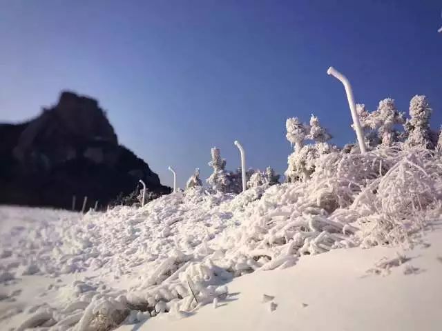 罕见五莲山滑雪场原来可以这么美