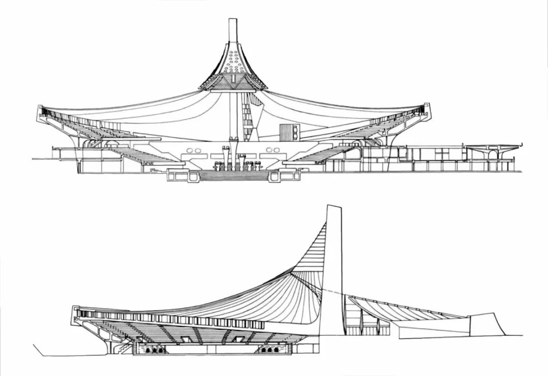 yoyogi national gymnasium丨日本东京国立代代木竞技