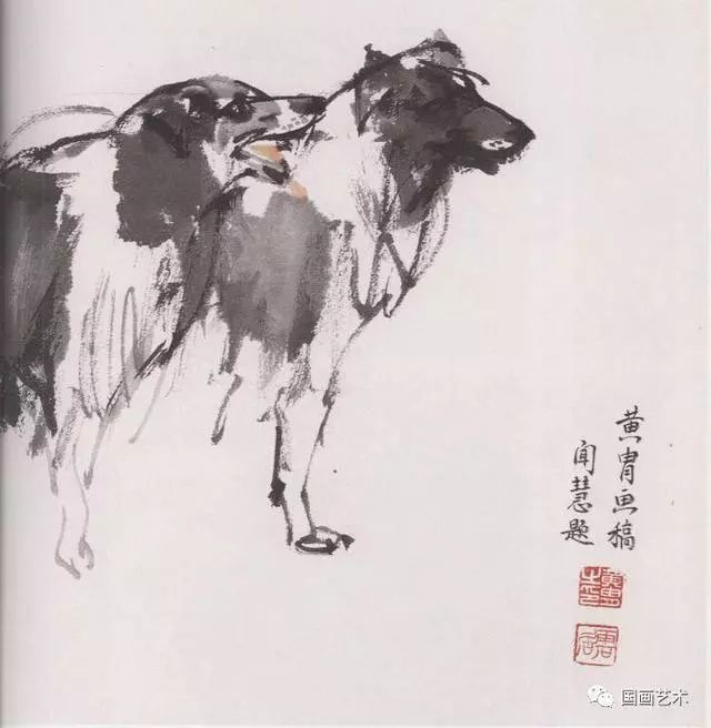 正文  黄胄画狗作品选 本期编辑顾问简介: 邓益民,西安临潼人,国画家