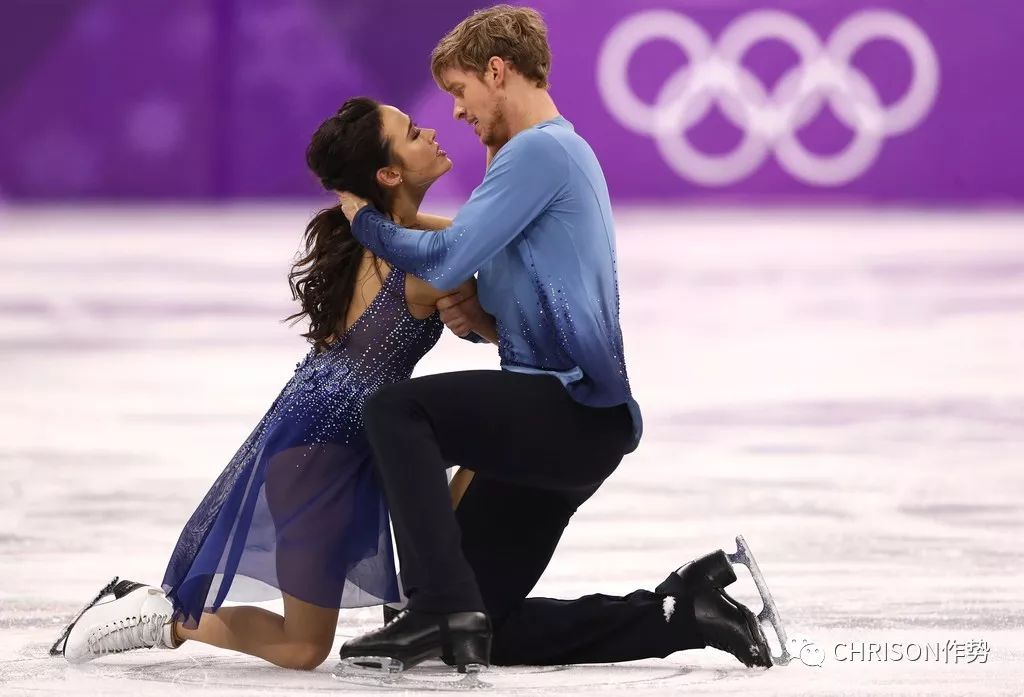 madison chock(女 evan bates,女生有华裔血统,本来是平昌奥运