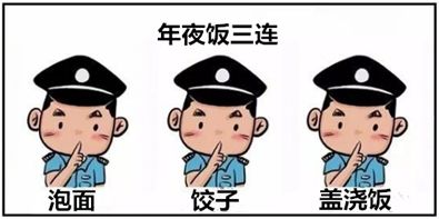 【警察蜀黍也斗图】看龙江公安的春节三连表情包