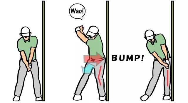 "bump"的一下提升击球距离!