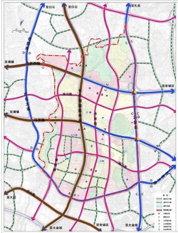 贵阳市中心城区停车场专项规划2016-2030》,金鸭单元分别在阳关,马王