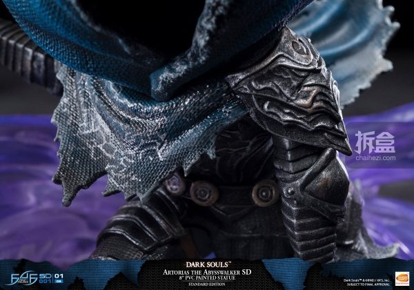 first 4 figures《黑暗之魂》深渊行者:阿尔特留斯artorias sd 8寸pvc