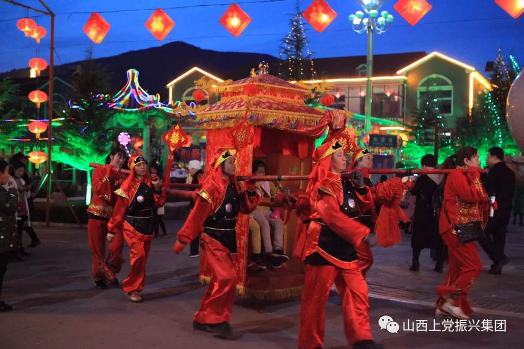 长治振兴乡村生态旅游区民俗汉唐闹元宵火树银花不夜天