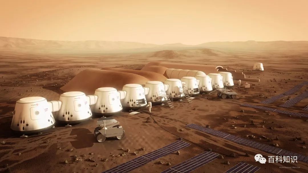 准备在火星上建立由多个充气单元组成的居住区