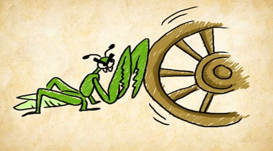 螳螂车轮猜成语是什么成语_疯狂猜成语螳螂车轮是什么成语 答案图解(2)