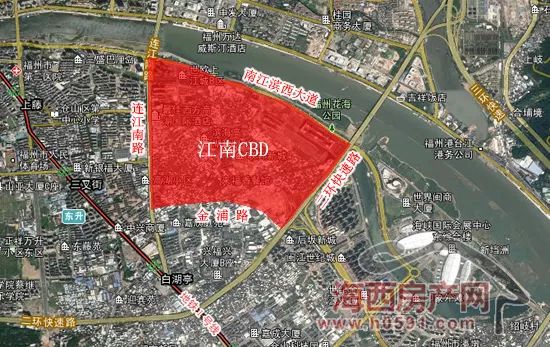 福州江南cbd城市设计中选单位揭晓,总占地面积超3000亩!
