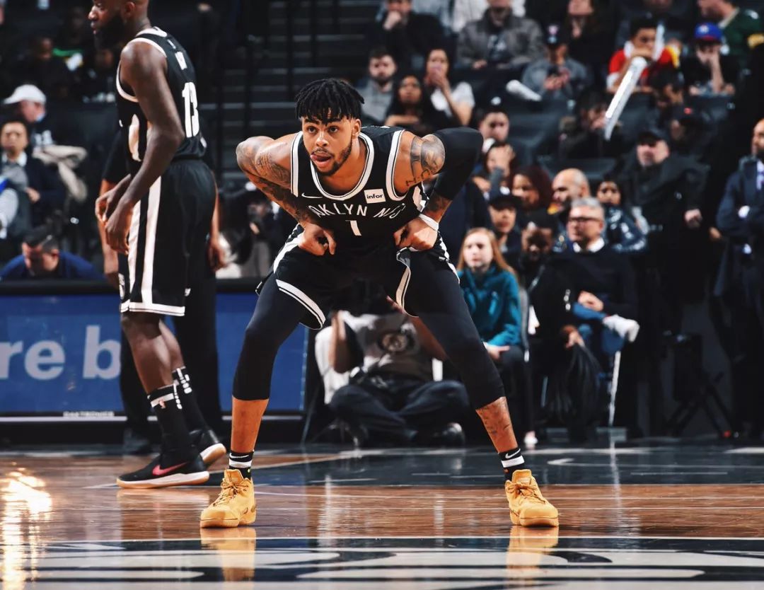 spencer dinwiddie 上脚了nike kobe a.d. mid「all-star」