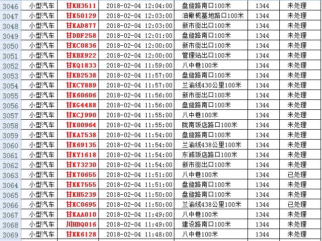 管理水平,有效保障城区安全畅通,自2018年2月1日起武都区公安局交警