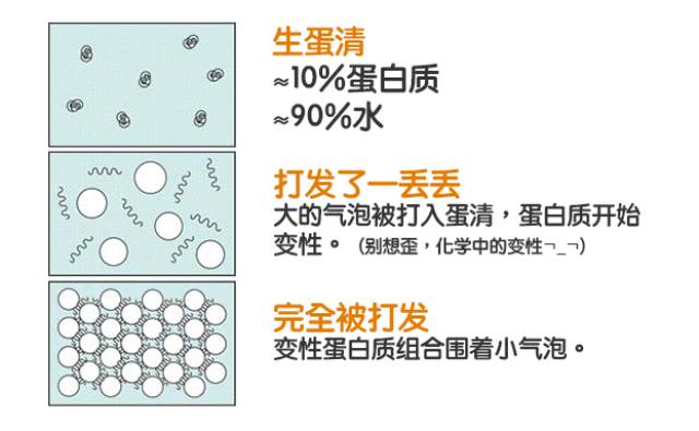 蛋清打发原理是什么_蛋清打发图片