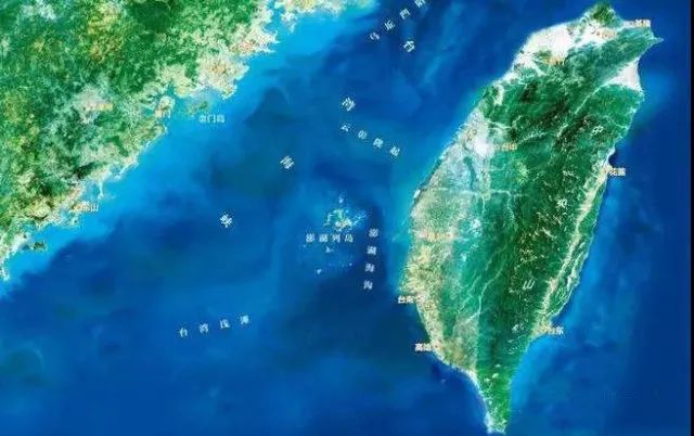 海峡地带地壳下沉,后经多次海侵海退,最终形成台湾海峡
