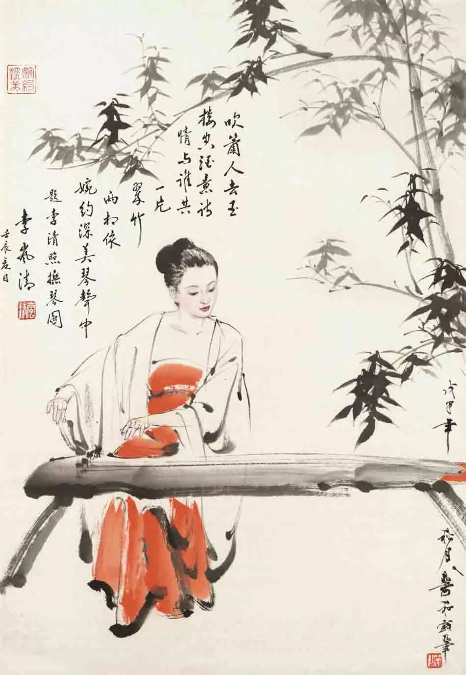 萧和人物画天人之间尽和谐150幅