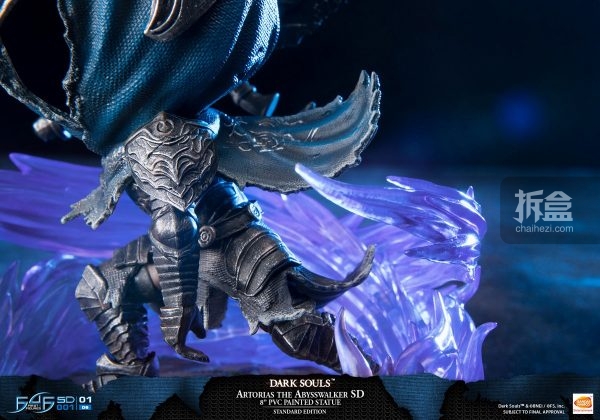 first 4 figures《黑暗之魂》深渊行者:阿尔特留斯artorias sd 8寸pvc