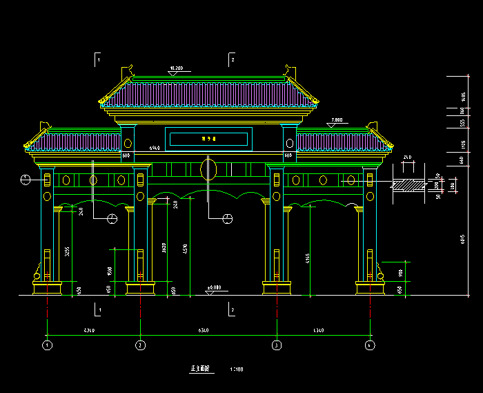 中国古建筑设计这些古建筑cad图纸你都认识吗