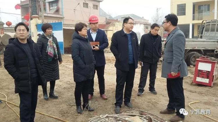 赵东钊指出,学校建设项目是民生工程,民心工程,施工单