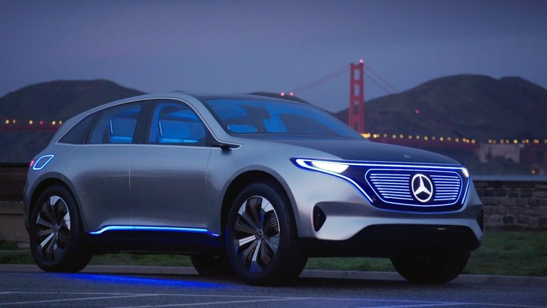将于2019年问世的奔驰电动汽车concept eq.
