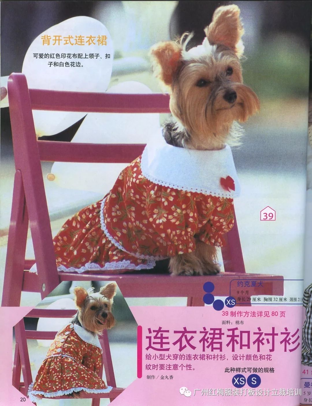 给我家狗狗做的衣服（附图纸） - 手工服装秀 布流行手工网
