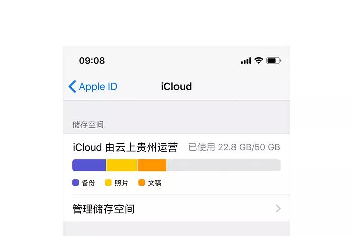 苹果icloud已经开始由云上贵州运营,同步速度脱胎换骨