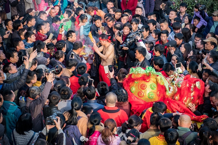 难忘乡愁,神秘的黄陂"僵狮子"