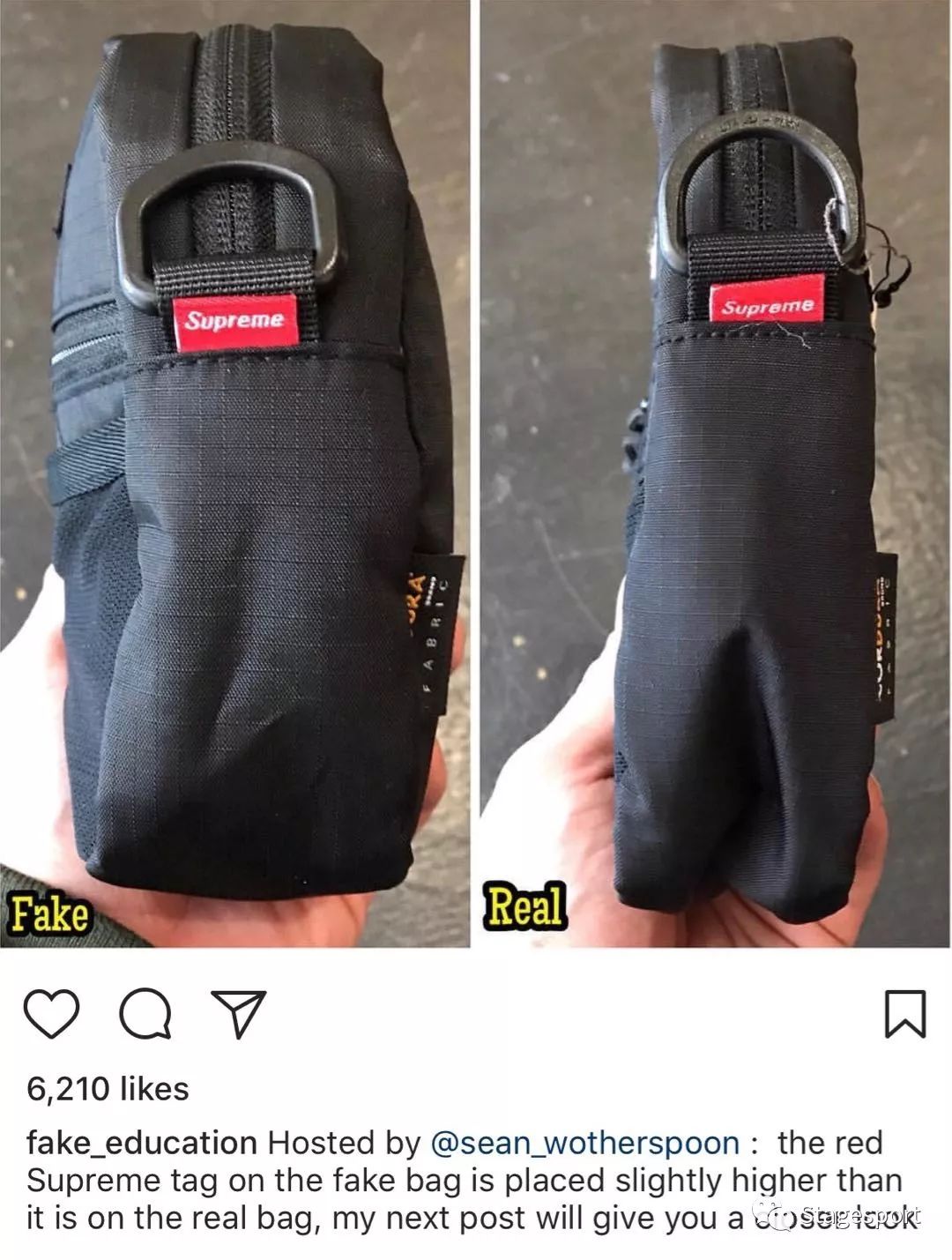 supreme 42th shoulder bag