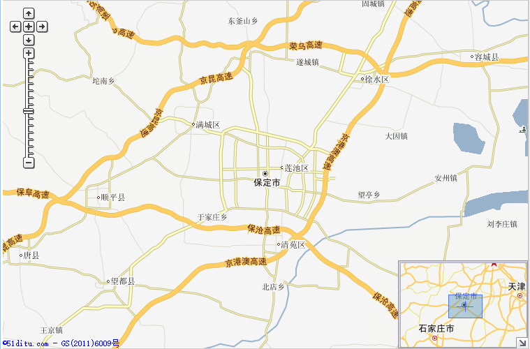 京白线等 路,容城-易县和安新-满城高等级公路和 保定