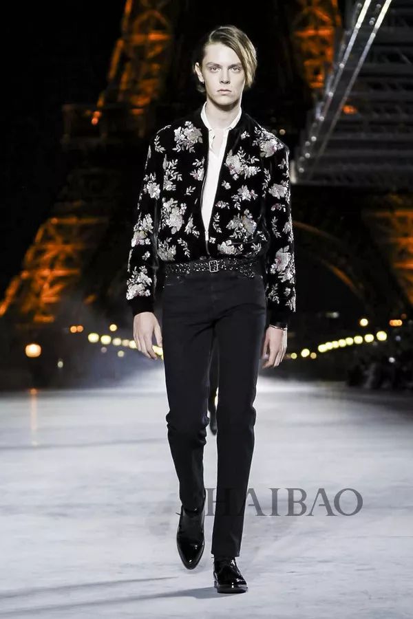 黄子韬t台同款look:圣罗兰 (saint laurent) 2018春夏系列男装