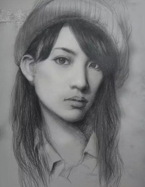 唯美女生头像素描满满的少女心