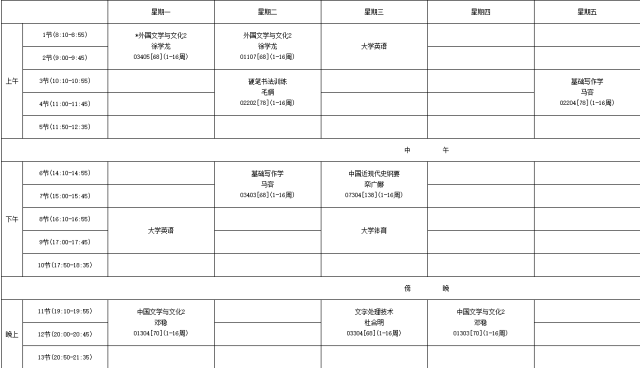 文学院川师狮子山校区各学院课程表pk今天小联带着大家来一场小联猜