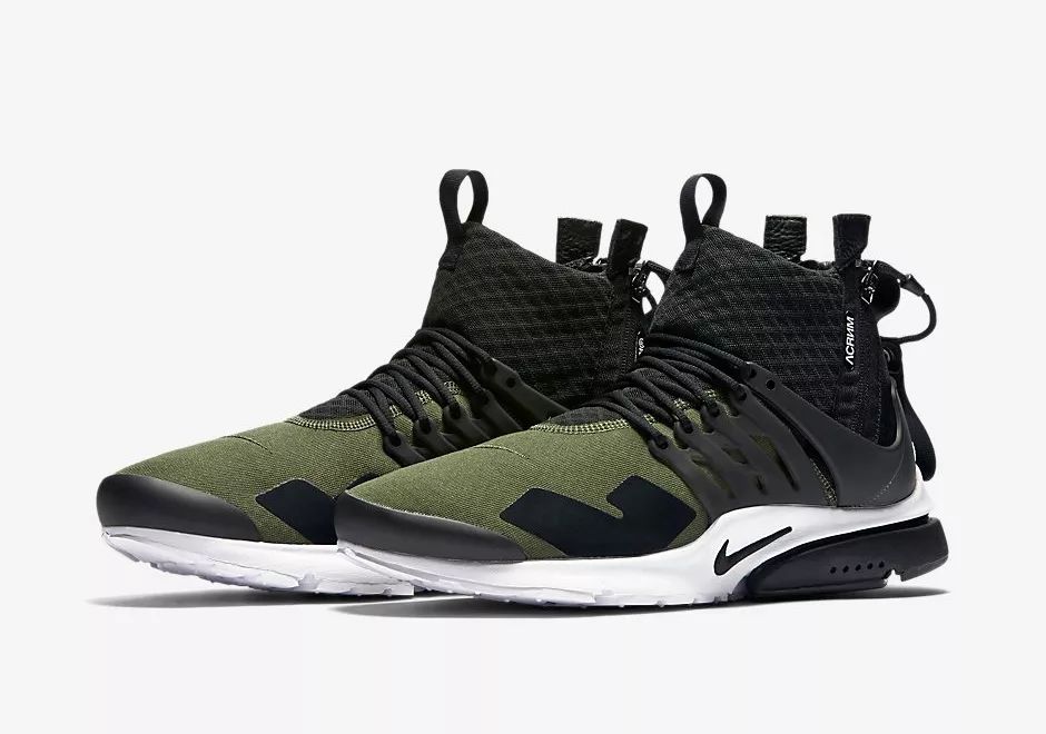 acronym x nike air presto mid 又要发?而且还有新配色!