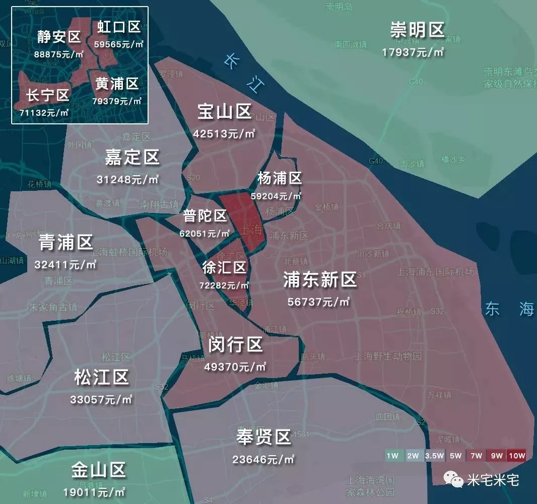 杭州房价地图