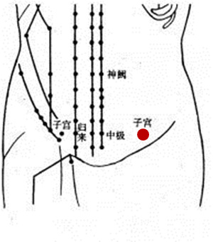 子宫穴位置
