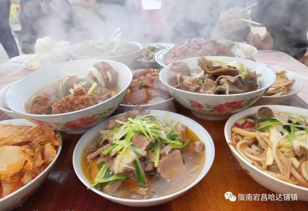 甘肃陇南宕昌哈达铺镇——清真美食"十三花"