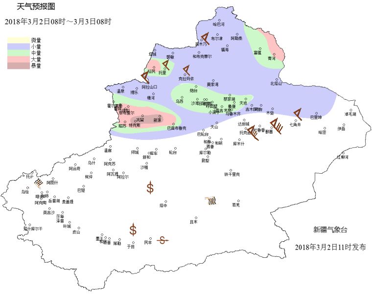 根据2月份气象评述及3月份天气预报,看春季的农业生产