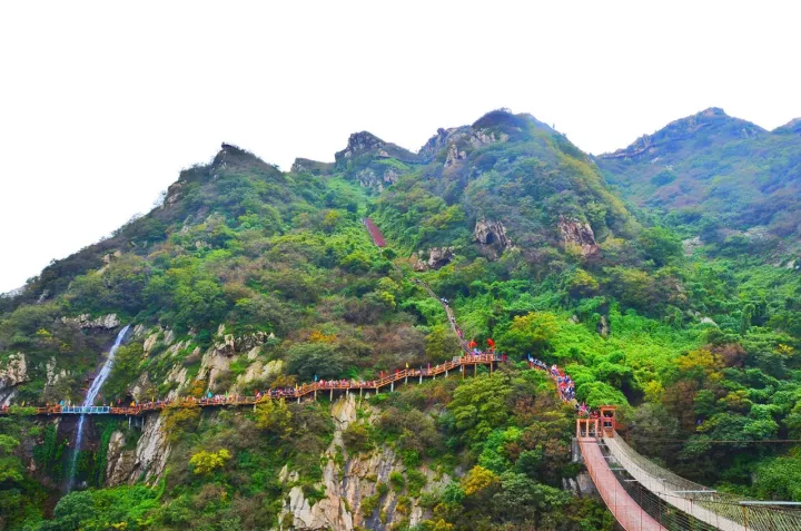 七峰山景区 自驾线路:郑州-京珠高速-许昌-兰南高速-方城-鲁姚